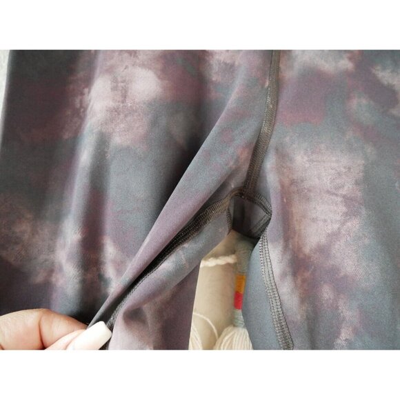 Alo Yoga Womens Solarized Hi-Rise Tie Dye Leggings Gym Running Comfort Active M - Picture 5 of 9